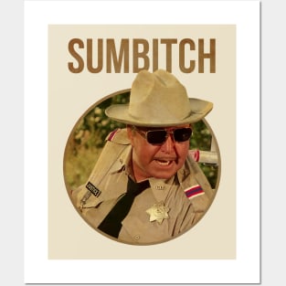 SUMBITCH JUSTICE SHERIFF  TRUCKING Posters and Art